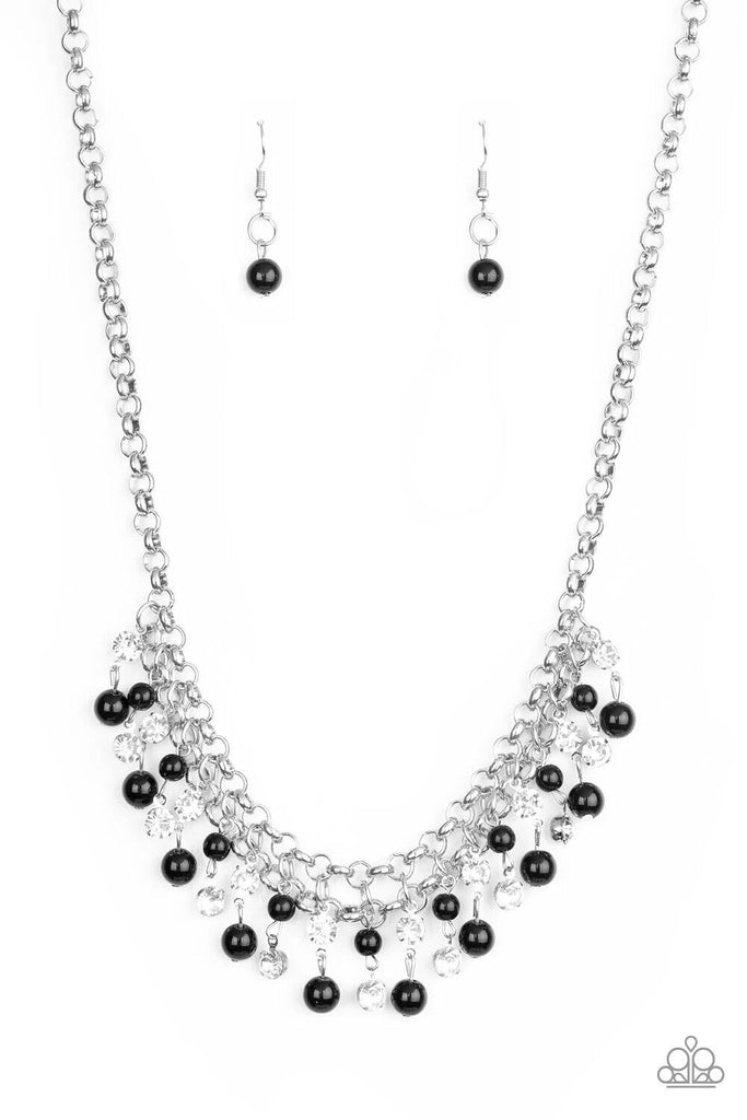 You May Kiss the Bride Black Necklace Set