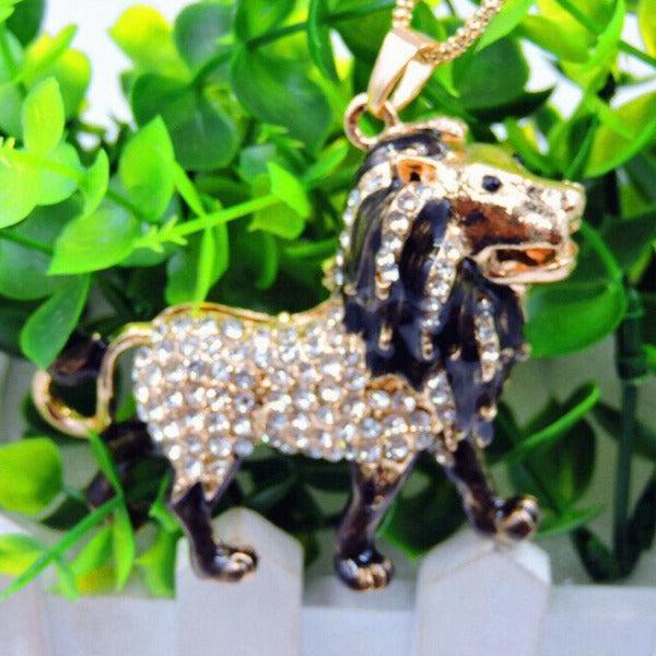 Betsey johnson lion necklace deals