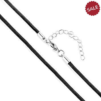 Cross Teal Blue Crystal Magnetic Pendant + 20" Black Cord Necklace-Pendant-SPARKLE ARMAND