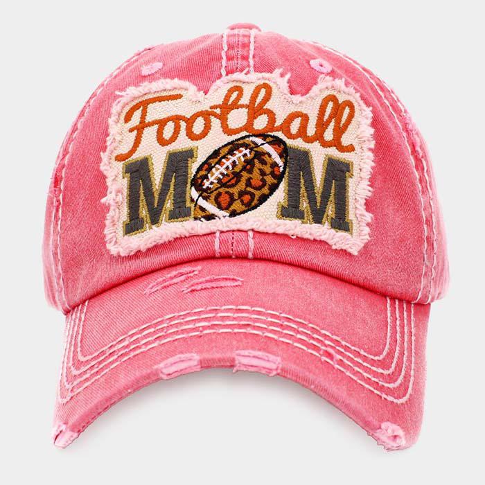 Football MOM Vintage Baseball Cap