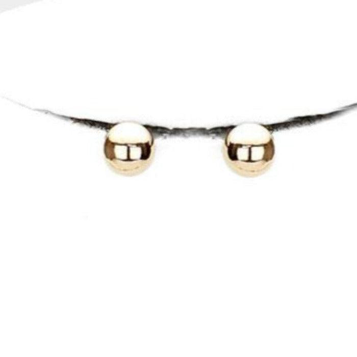 Honey Bee Flower Pearl Center Pendant Necklace Set