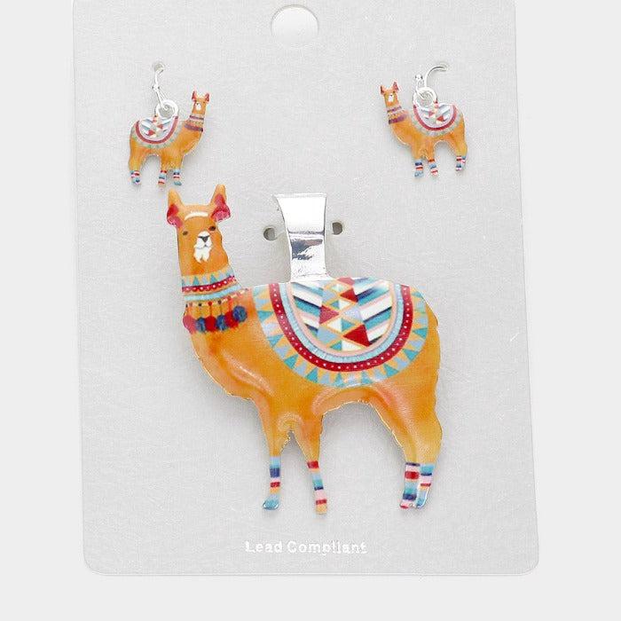 Llama Magnetic Pendant Set