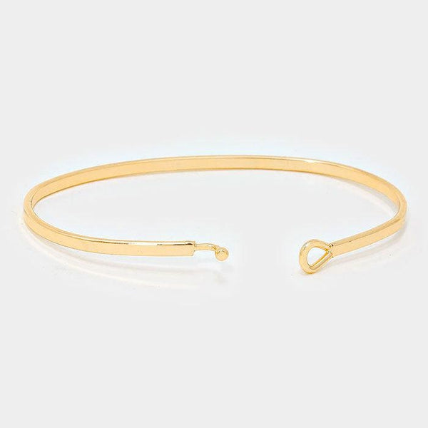 "NOTHING LIKE A MOTHERS LOVE" Thin Gold Bracelet