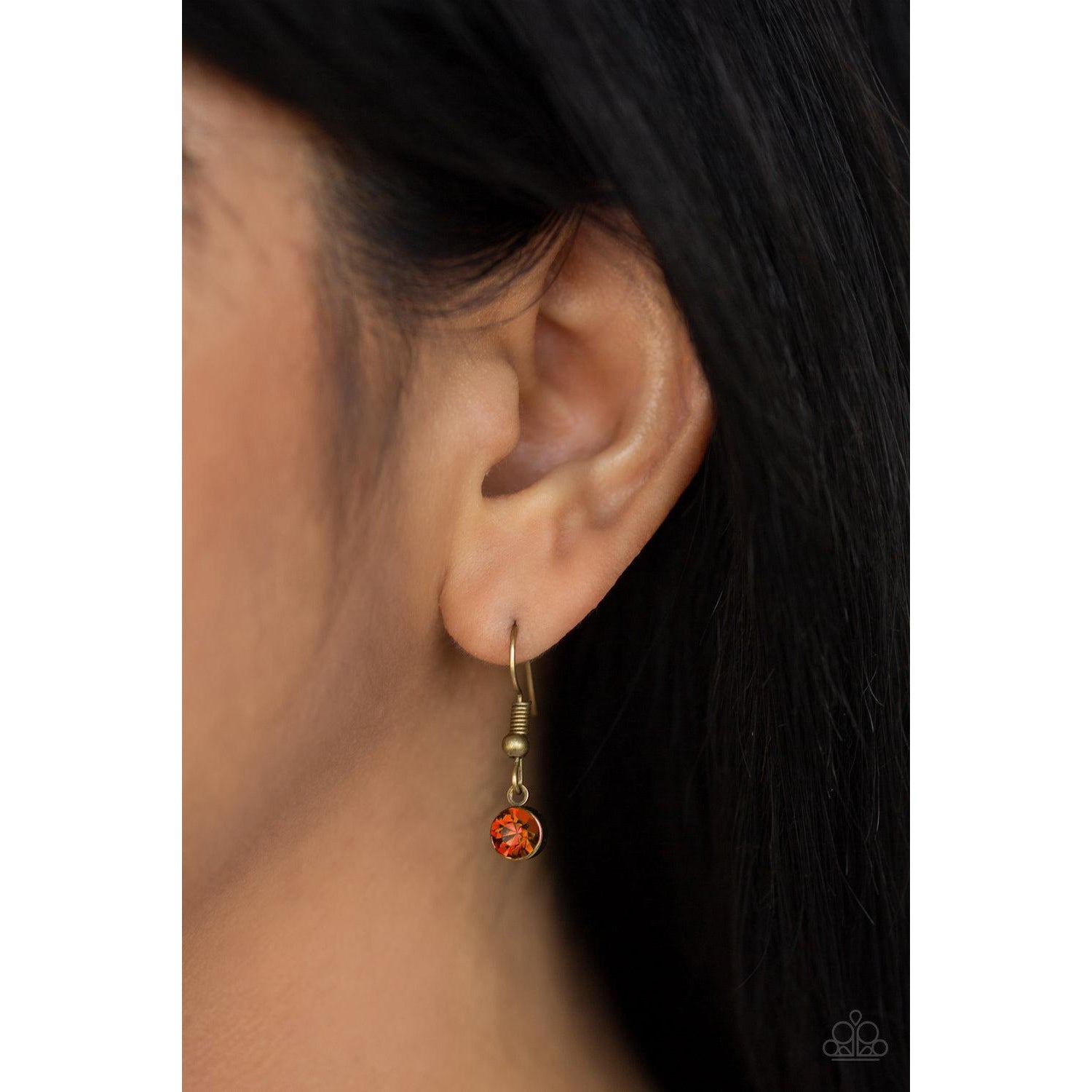 Yellow orange Patola print ghantanmala beaded necklace and earrings set