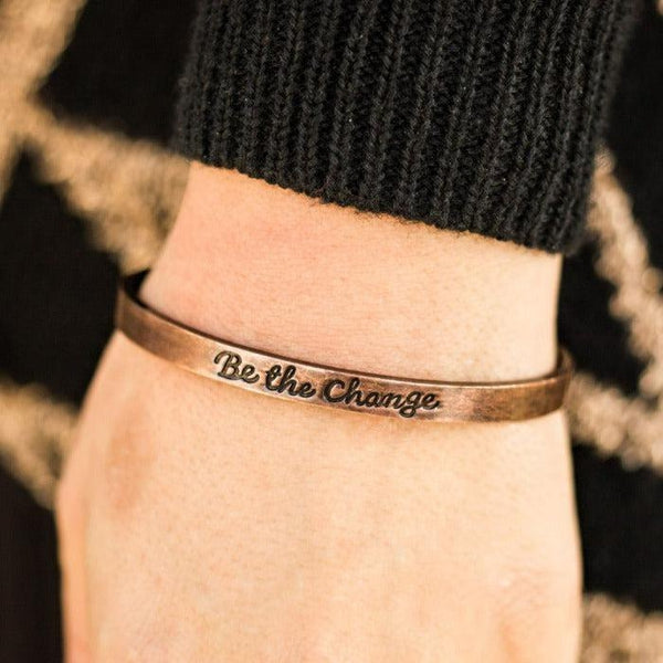 Paparazzi Be The Change Copper Bracelet