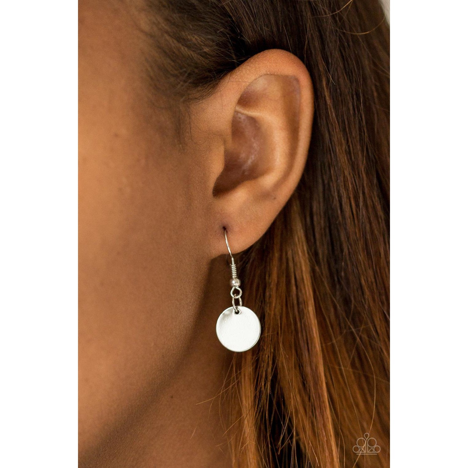 Paparazzi Celebration of Chic White Necklace & Earrings Set-Necklace-SPARKLE ARMAND