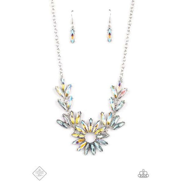 Paparazzi Celestial Cruise - Multi Necklace & Earrings Set