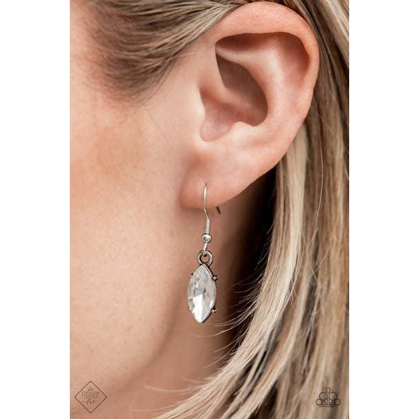 Paparazzi Eco Enchantment White Necklace & Earrings Set
