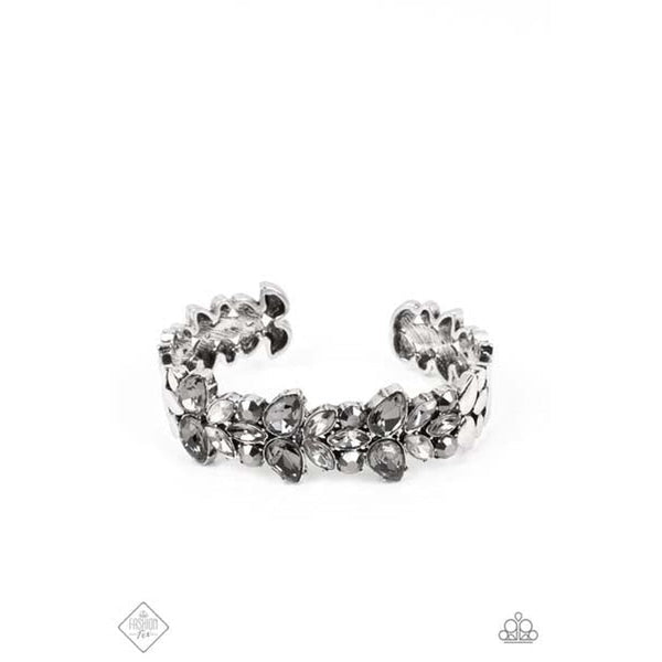 Paparazzi Glacial Gleam - Silver Cuff Bracelet