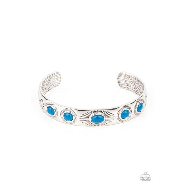 Paparazzi Heavenly Horizons - Blue Cuff Bracelet