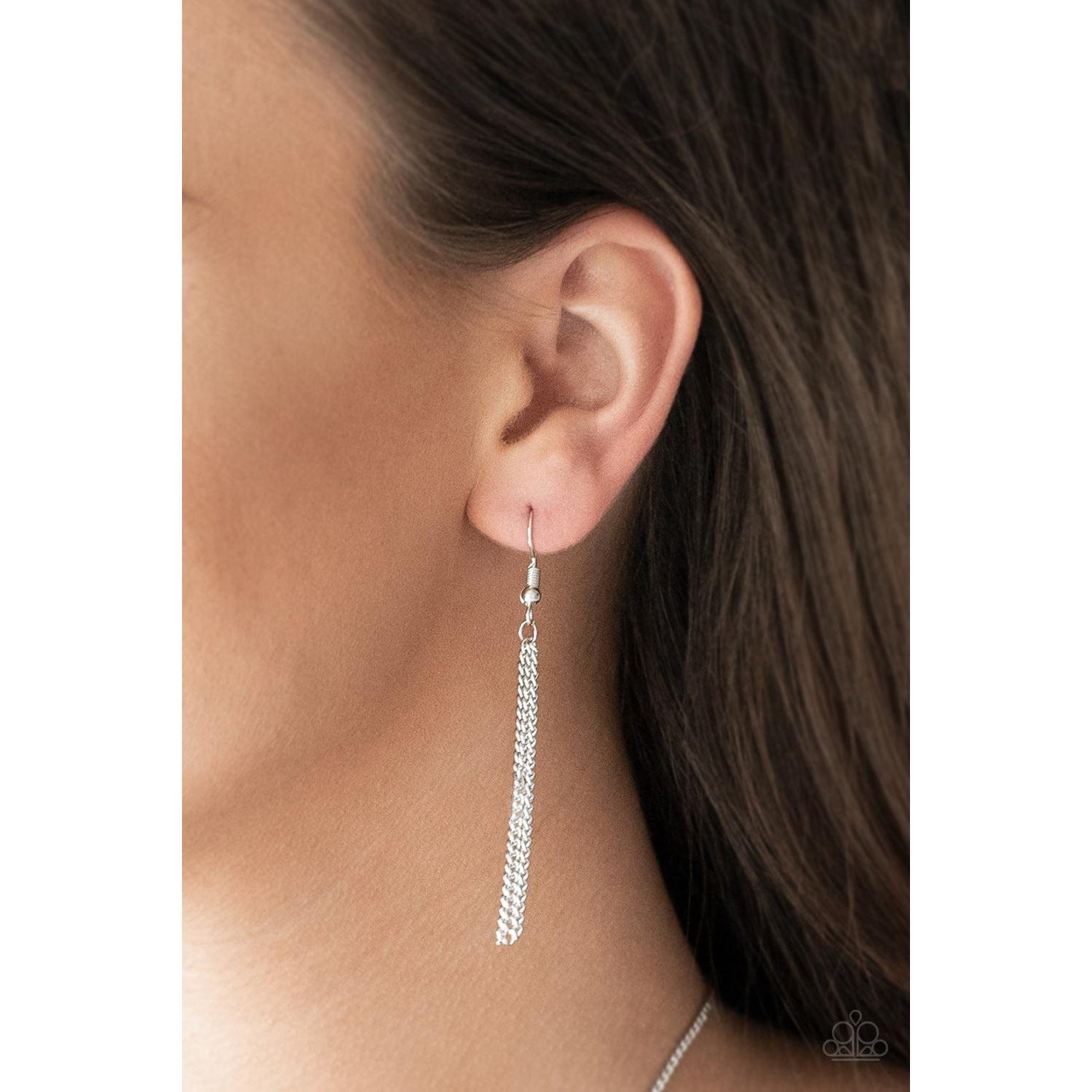 Paparazzi Nice to Meet You Red Teardrop Necklace & Earrings Set
