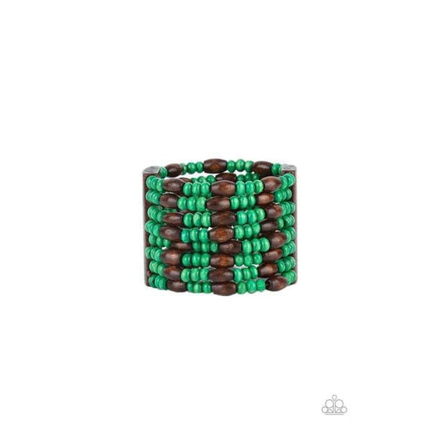 Paparazzi Tropical Nirvana Green Bracelet