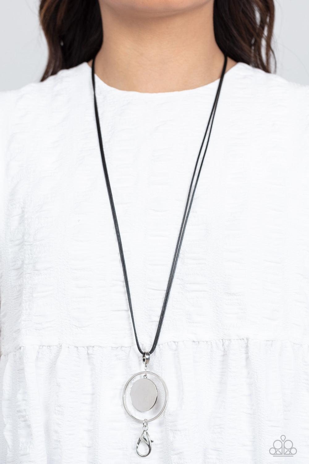 Rural Reflection - Black Necklace Set-Necklace-SPARKLE ARMAND