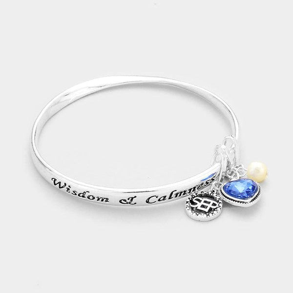 September Birthday Stone "Wisdom & Calmness" Bracelet