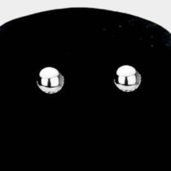 Stripe Embossed Silver Metal Necklace & Earrings-Necklace-SPARKLE ARMAND