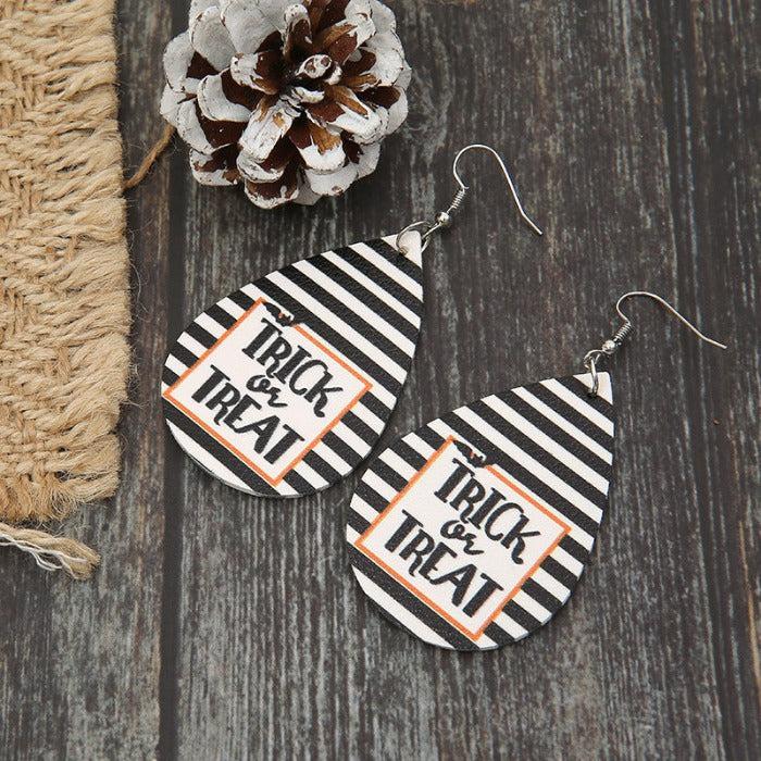 Trick or Treat Halloween Dangle Earrings