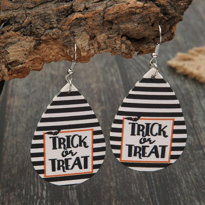 Trick or Treat Halloween Dangle Earrings