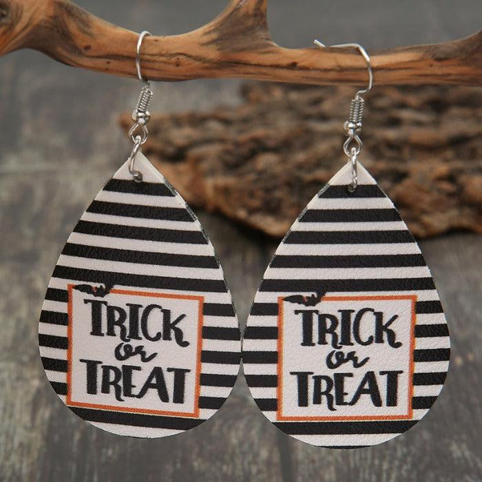 Trick or Treat Halloween Dangle Earrings