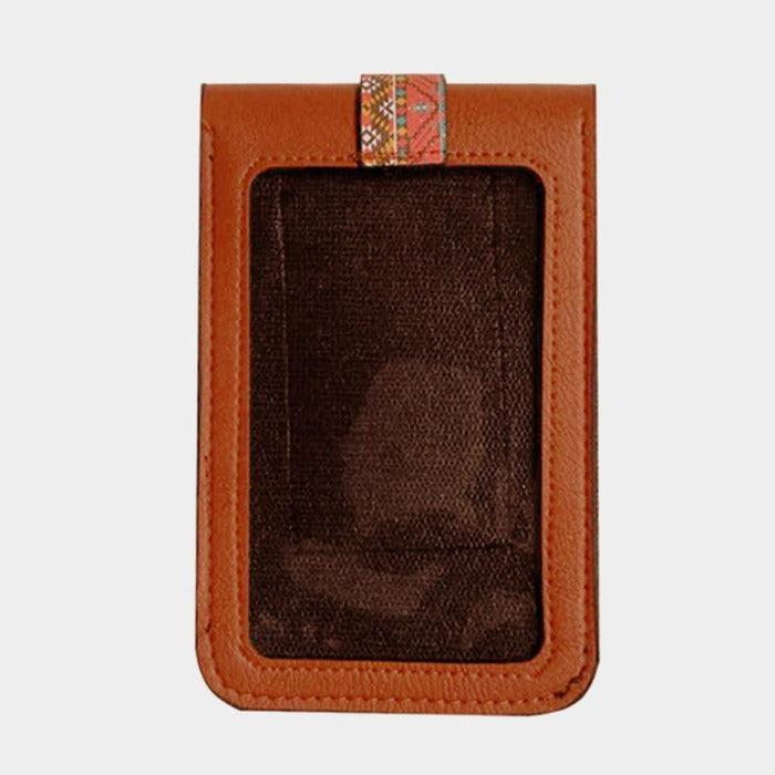 Women's Touch Screen Crossbody Cell Phone Bag Brown-Handbag-SPARKLE ARMAND